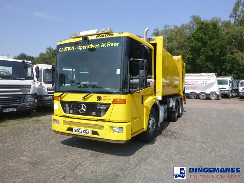 Mercedes-Benz Econic 2633 6x4 RHD Euro 5 EEV Faun Variopress refuse truck - Kamion za smeće: slika 1 Mercedes-Benz Econic 2633 6x4 RHD Euro 5 EEV Faun Variopress refuse truck - Kamion za smeće: slika 1