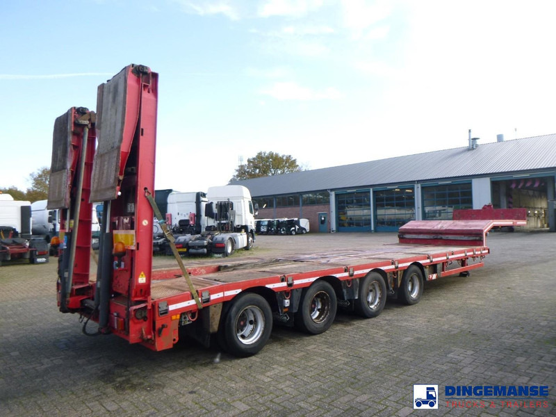 Nooteboom 4-axle semi-lowbed trailer ext. 73 t + ramps - Niska poluprikolica za prevoz: slika 4 Nooteboom 4-axle semi-lowbed trailer ext. 73 t + ramps - Niska poluprikolica za prevoz: slika 4