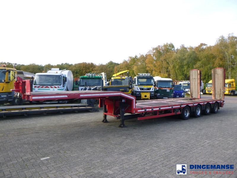 Nooteboom 4-axle semi-lowbed trailer ext. 73 t + ramps - Niska poluprikolica za prevoz: slika 1 Nooteboom 4-axle semi-lowbed trailer ext. 73 t + ramps - Niska poluprikolica za prevoz: slika 1