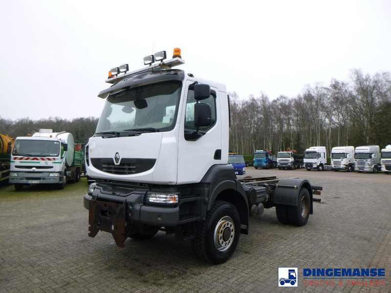 Renault Kerax 380 DXI 4x4 Euro 5 chassis + PTO - Kamion sa golom šasijom i zatvorenom kabinom: slika 1 Renault Kerax 380 DXI 4x4 Euro 5 chassis + PTO - Kamion sa golom šasijom i zatvorenom kabinom: slika 1