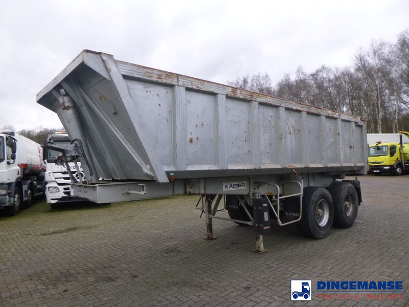 Robuste Kaiser Tipper trailer steel 24 m3 + tarpaulin - Poluprikolica istovarivača: slika 1 Robuste Kaiser Tipper trailer steel 24 m3 + tarpaulin - Poluprikolica istovarivača: slika 1