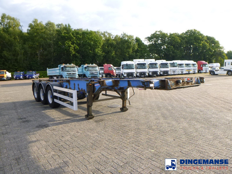 SDC 3-axle container trailer 20-30 ft + ADR - Poluprikolica za prevoz kontejnera/ Poluprikolica sa promenjivim sandukom: slika 2 SDC 3-axle container trailer 20-30 ft + ADR - Poluprikolica za prevoz kontejnera/ Poluprikolica sa promenjivim sandukom: slika 2