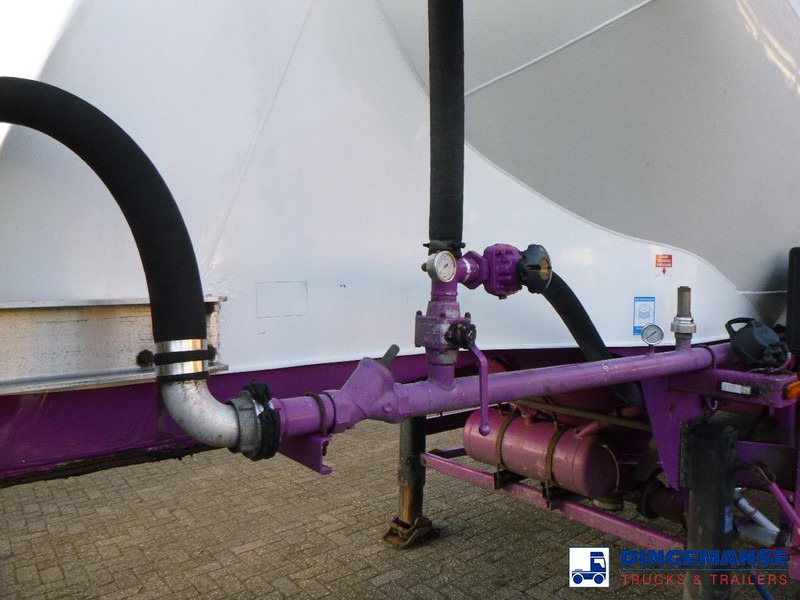 SPITZER Powder tank alu 37 m3 + engine/compressor - Poluprikolica cisterna: slika 5 SPITZER Powder tank alu 37 m3 + engine/compressor - Poluprikolica cisterna: slika 5