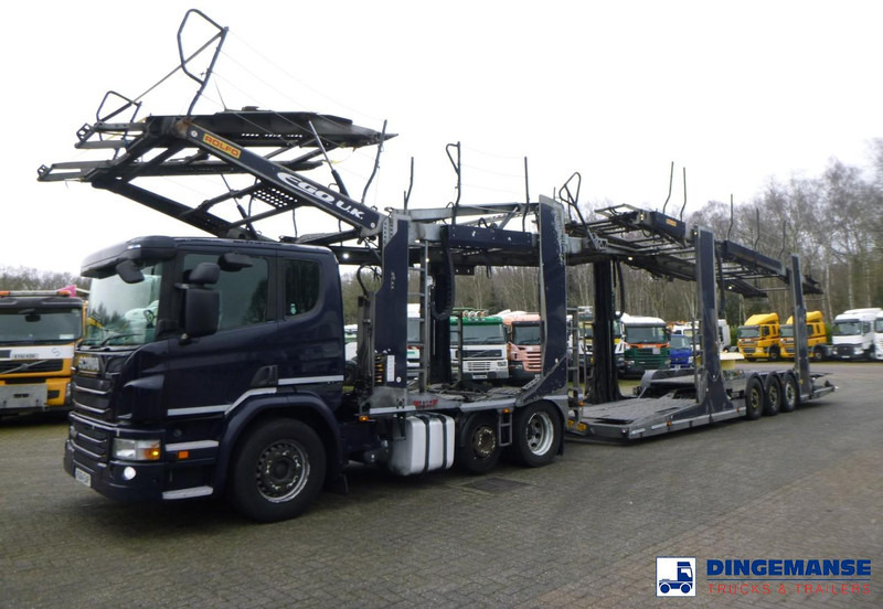 Scania P 410 6x2 RHD Rolfo car transporter - Kamion za prevoz automobila: slika 1 Scania P 410 6x2 RHD Rolfo car transporter - Kamion za prevoz automobila: slika 1