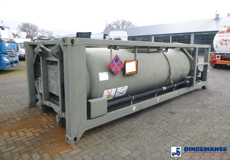 WEW (Westerwälder Eisenwerk) Fuel (kerosene, diesel) tank container 20 ft. inox 10 m3 / 1 comp + pump - Rezervoar za skladištenje: slika 3 WEW (Westerwälder Eisenwerk) Fuel (kerosene, diesel) tank container 20 ft. inox 10 m3 / 1 comp + pump - Rezervoar za skladištenje: slika 3