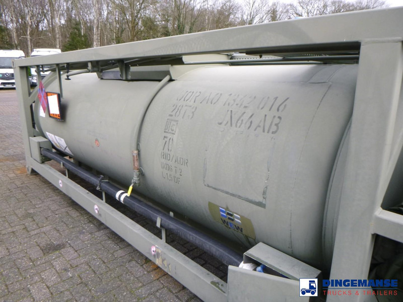 WEW (Westerwälder Eisenwerk) Fuel (kerosene, diesel) tank container 20 ft. inox 10 m3 / 1 comp + pump - Rezervoar za skladištenje: slika 5 WEW (Westerwälder Eisenwerk) Fuel (kerosene, diesel) tank container 20 ft. inox 10 m3 / 1 comp + pump - Rezervoar za skladištenje: slika 5