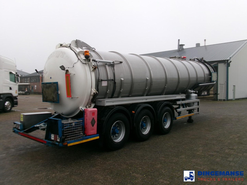 WHALE Vacuum tank inox 30 m3 / 1 comp + pump - Poluprikolica cisterna: slika 3 WHALE Vacuum tank inox 30 m3 / 1 comp + pump - Poluprikolica cisterna: slika 3