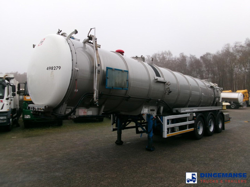 WHALE Vacuum tank inox 30 m3 / 1 comp + pump - Poluprikolica cisterna: slika 1 WHALE Vacuum tank inox 30 m3 / 1 comp + pump - Poluprikolica cisterna: slika 1