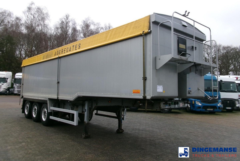 WILCOX Tipper trailer alu 52 m3 + tarpaulin - Poluprikolica istovarivača: slika 2 WILCOX Tipper trailer alu 52 m3 + tarpaulin - Poluprikolica istovarivača: slika 2