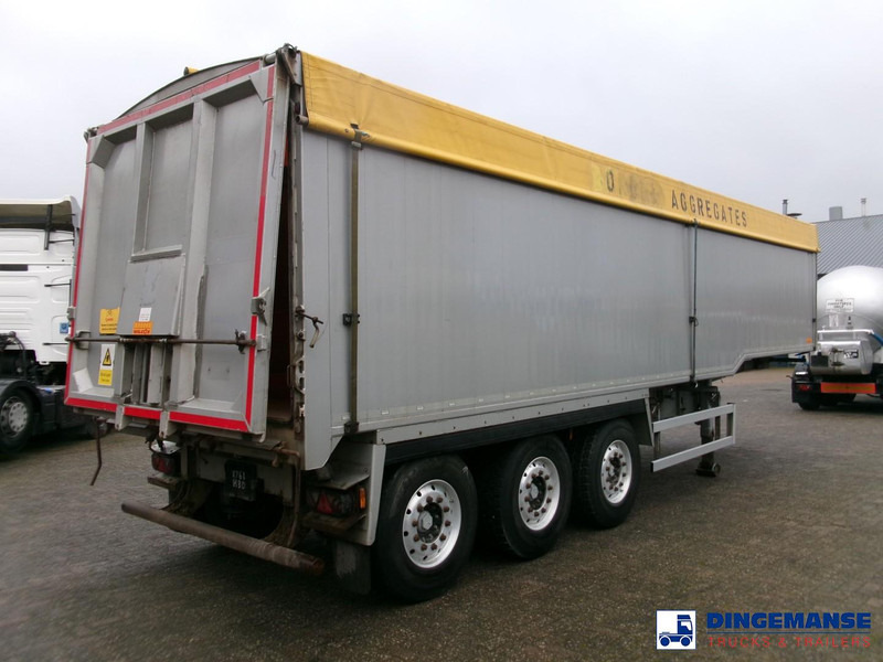 WILCOX Tipper trailer alu 52 m3 + tarpaulin - Poluprikolica istovarivača: slika 4 WILCOX Tipper trailer alu 52 m3 + tarpaulin - Poluprikolica istovarivača: slika 4