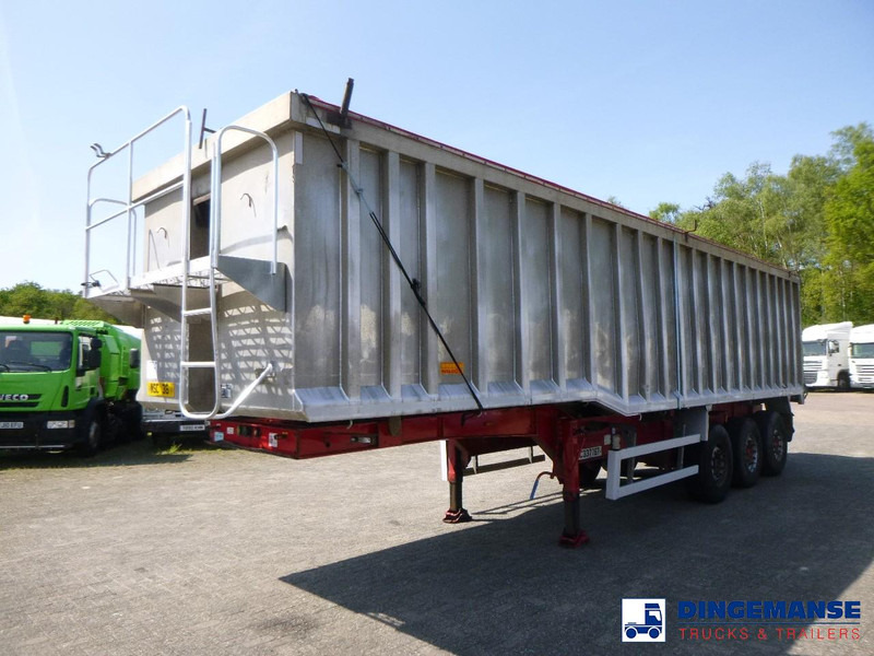 WILCOX Tipper trailer alu 55 m3 + tarpaulin - Poluprikolica istovarivača: slika 1 WILCOX Tipper trailer alu 55 m3 + tarpaulin - Poluprikolica istovarivača: slika 1