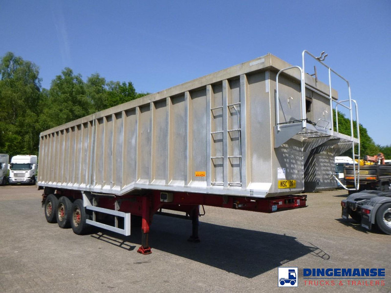 WILCOX Tipper trailer alu 55 m3 + tarpaulin - Poluprikolica istovarivača: slika 2 WILCOX Tipper trailer alu 55 m3 + tarpaulin - Poluprikolica istovarivača: slika 2