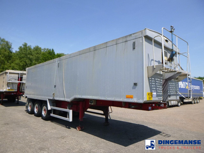WILCOX Tipper trailer alu 55 m3 + tarpaulin - Poluprikolica istovarivača: slika 2 WILCOX Tipper trailer alu 55 m3 + tarpaulin - Poluprikolica istovarivača: slika 2