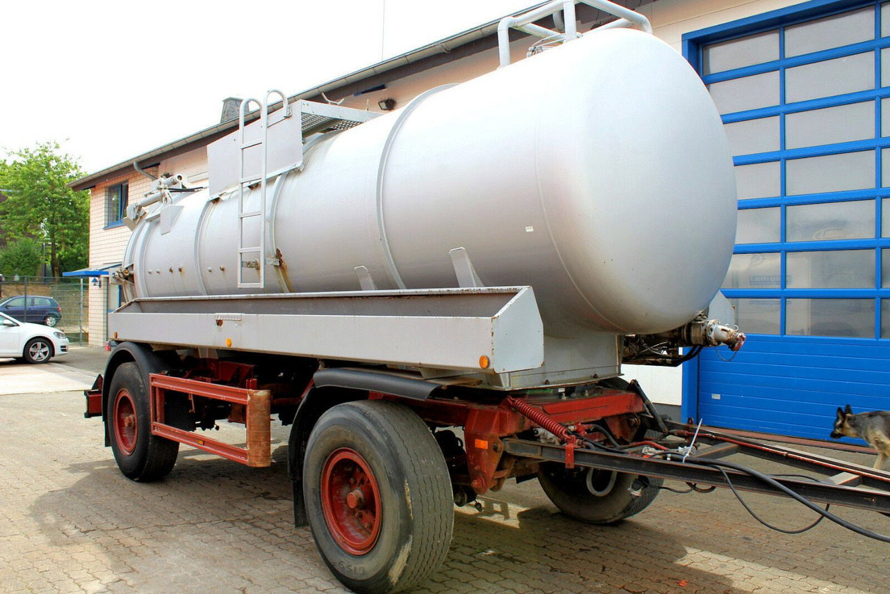 2-Achs Haller 12m³ Saug u. Druck Anhänger Ex-ADR - Prikolica cisterna: slika 1 2-Achs Haller 12m³ Saug u. Druck Anhänger Ex-ADR - Prikolica cisterna: slika 1