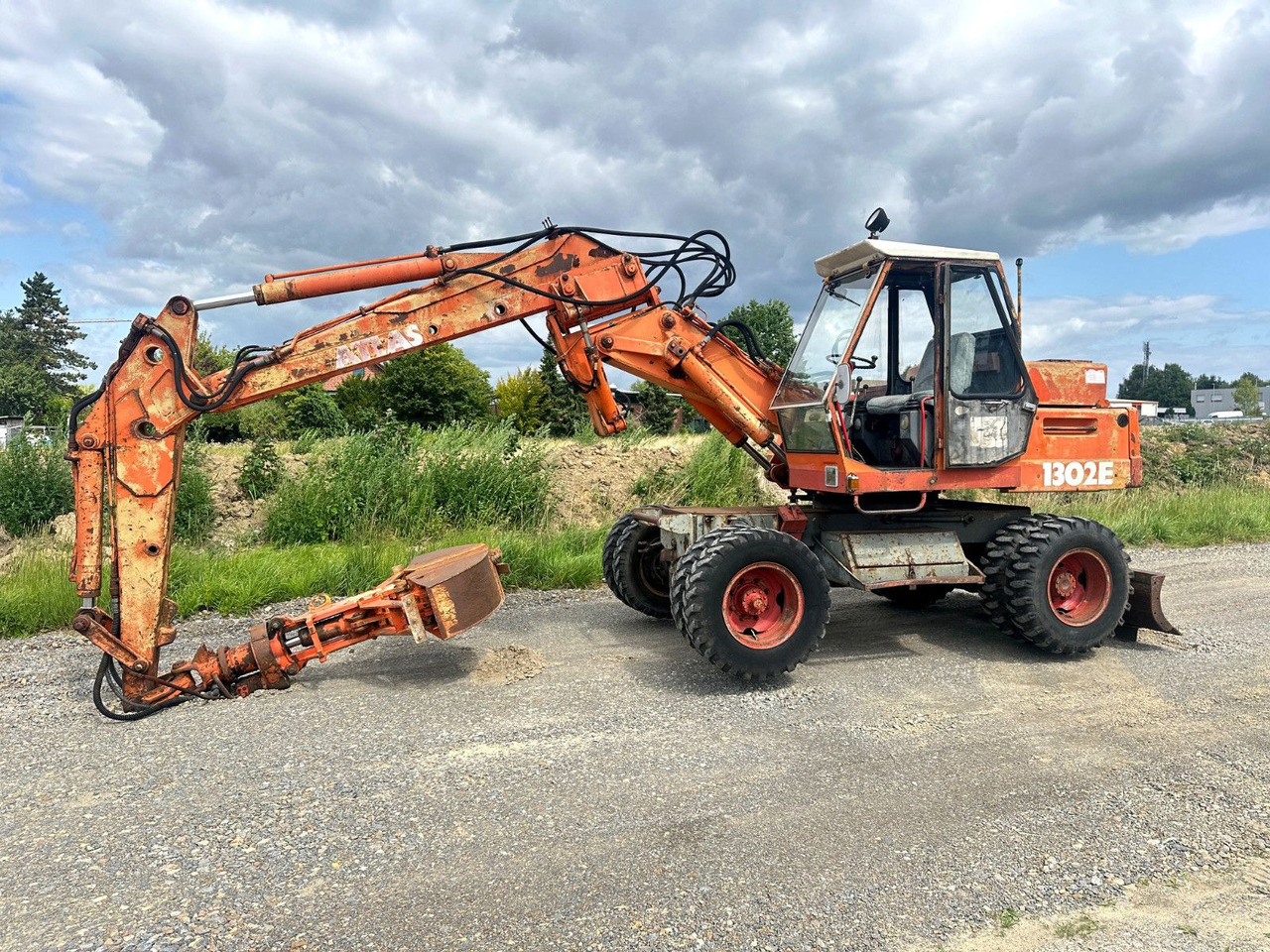 Atlas MOBILBAGGER 1302 E - Bager točkaš: slika 4 Atlas MOBILBAGGER 1302 E - Bager točkaš: slika 4
