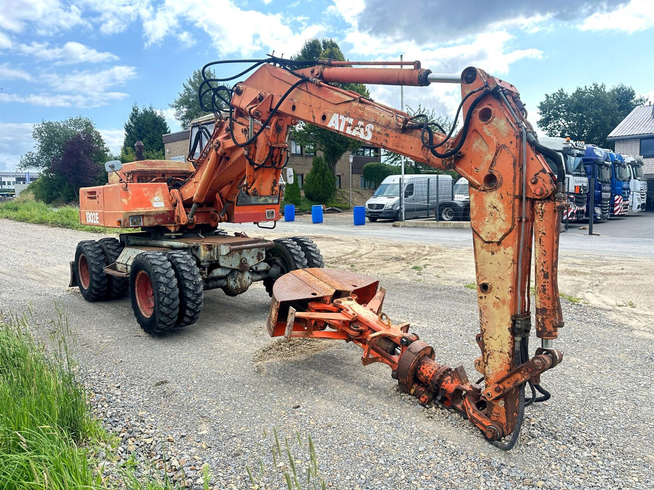 Atlas MOBILBAGGER 1302 E - Bager točkaš: slika 5 Atlas MOBILBAGGER 1302 E - Bager točkaš: slika 5