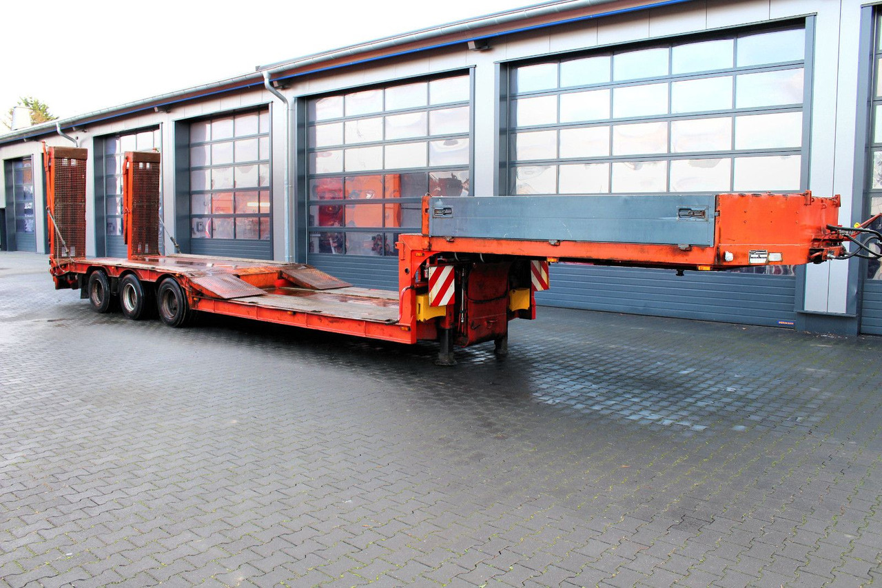 Langendorf 3-Achs SATBUE30-37 Tiefbett Tieflader+Rampen+TÜV - Niska poluprikolica za prevoz: slika 1 Langendorf 3-Achs SATBUE30-37 Tiefbett Tieflader+Rampen+TÜV - Niska poluprikolica za prevoz: slika 1