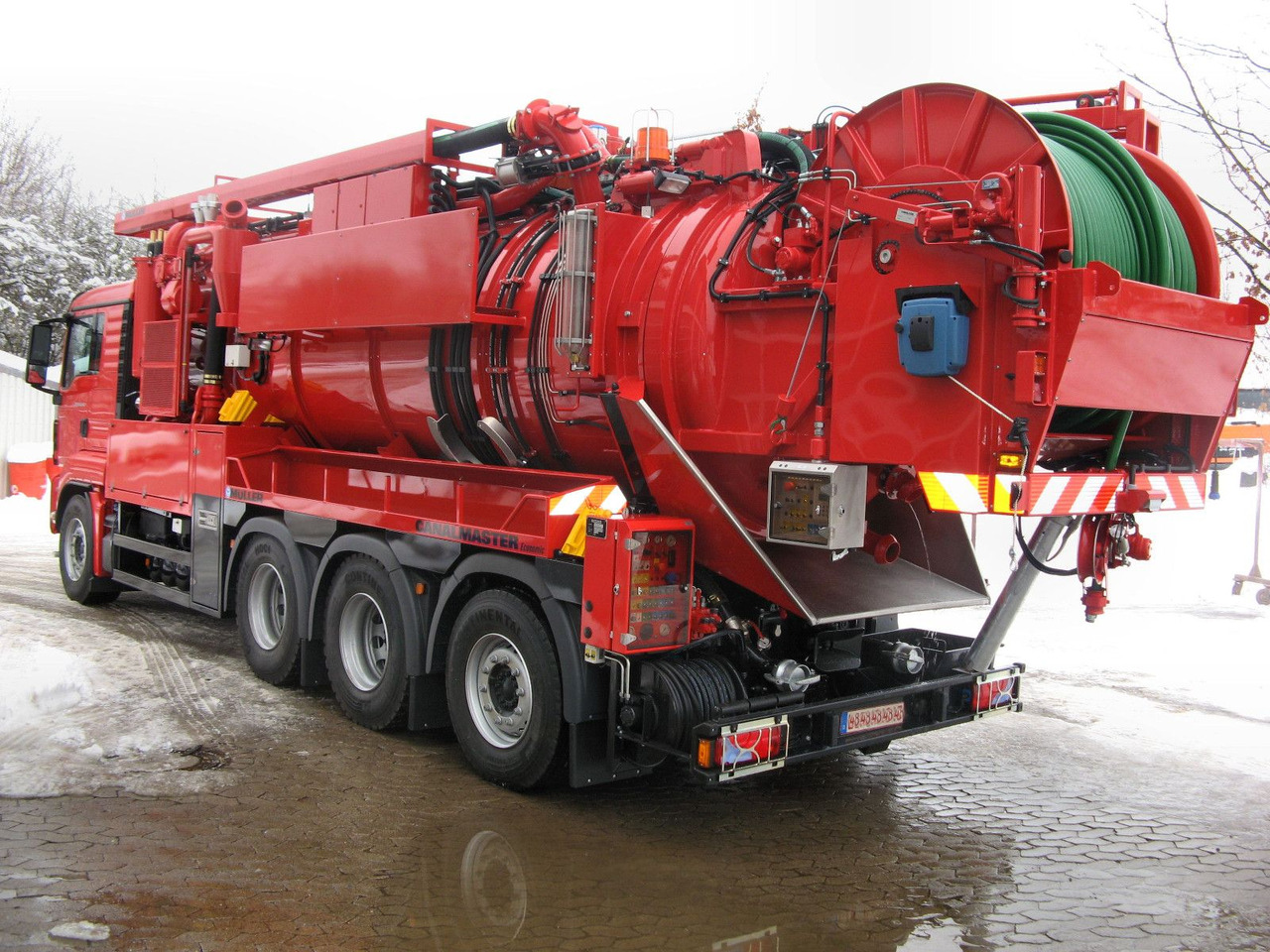 MAN TGS 35.540 8x4 Müller 16m³ WRG + 800 meter HD - Vakuumska cisterna: slika 1 MAN TGS 35.540 8x4 Müller 16m³ WRG + 800 meter HD - Vakuumska cisterna: slika 1