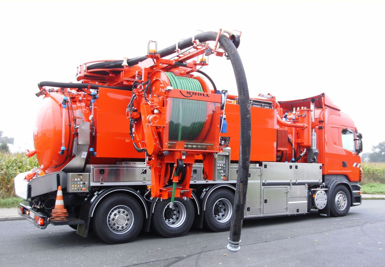 Scania R450 8x4 Kroll 19m³ W-Rückgewinner Kombi-HD +ADR - Vakuumska cisterna: slika 1 Scania R450 8x4 Kroll 19m³ W-Rückgewinner Kombi-HD +ADR - Vakuumska cisterna: slika 1