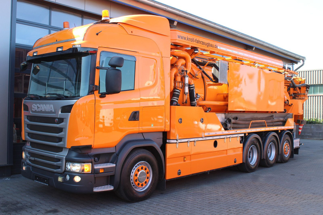 Scania R450 8x4 Kroll 19m³ Wasserrückgewinner Kombi-HD - Vakuumska cisterna: slika 4 Scania R450 8x4 Kroll 19m³ Wasserrückgewinner Kombi-HD - Vakuumska cisterna: slika 4