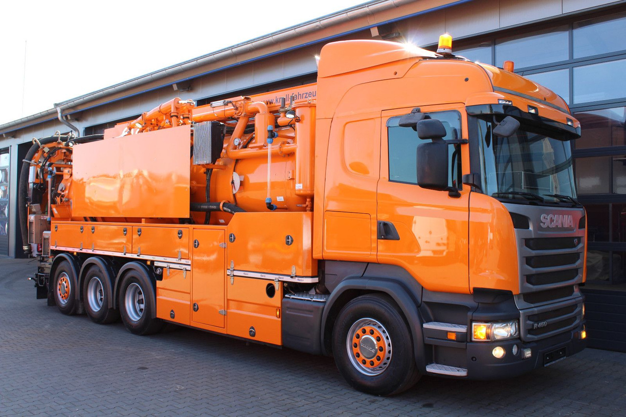 Scania R450 8x4 Kroll 19m³ Wasserrückgewinner Kombi-HD - Vakuumska cisterna: slika 2 Scania R450 8x4 Kroll 19m³ Wasserrückgewinner Kombi-HD - Vakuumska cisterna: slika 2