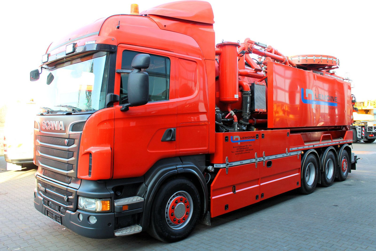 Scania R560 V8 8x4 Kroll 20m³ WRG 2x HD-Pumpe 620 Liter - Vakuumska cisterna: slika 4 Scania R560 V8 8x4 Kroll 20m³ WRG 2x HD-Pumpe 620 Liter - Vakuumska cisterna: slika 4