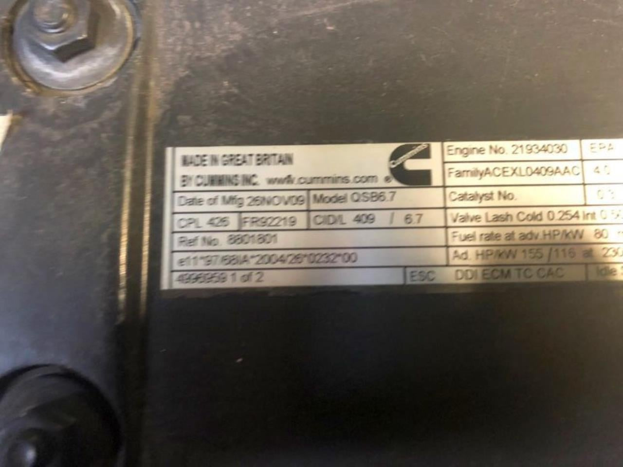 Cummins QSB6.7 155 - Motor: slika 2 Cummins QSB6.7 155 - Motor: slika 2