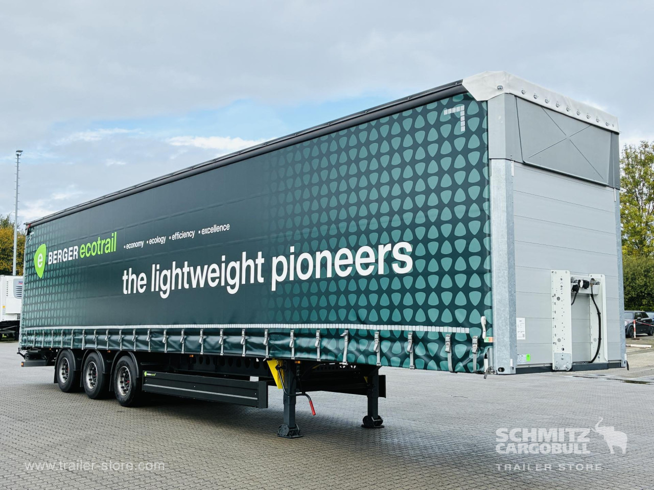 BERGER Auflieger Curtainsider Mega - Poluprikolica sa ceradom: slika 1 BERGER Auflieger Curtainsider Mega - Poluprikolica sa ceradom: slika 1