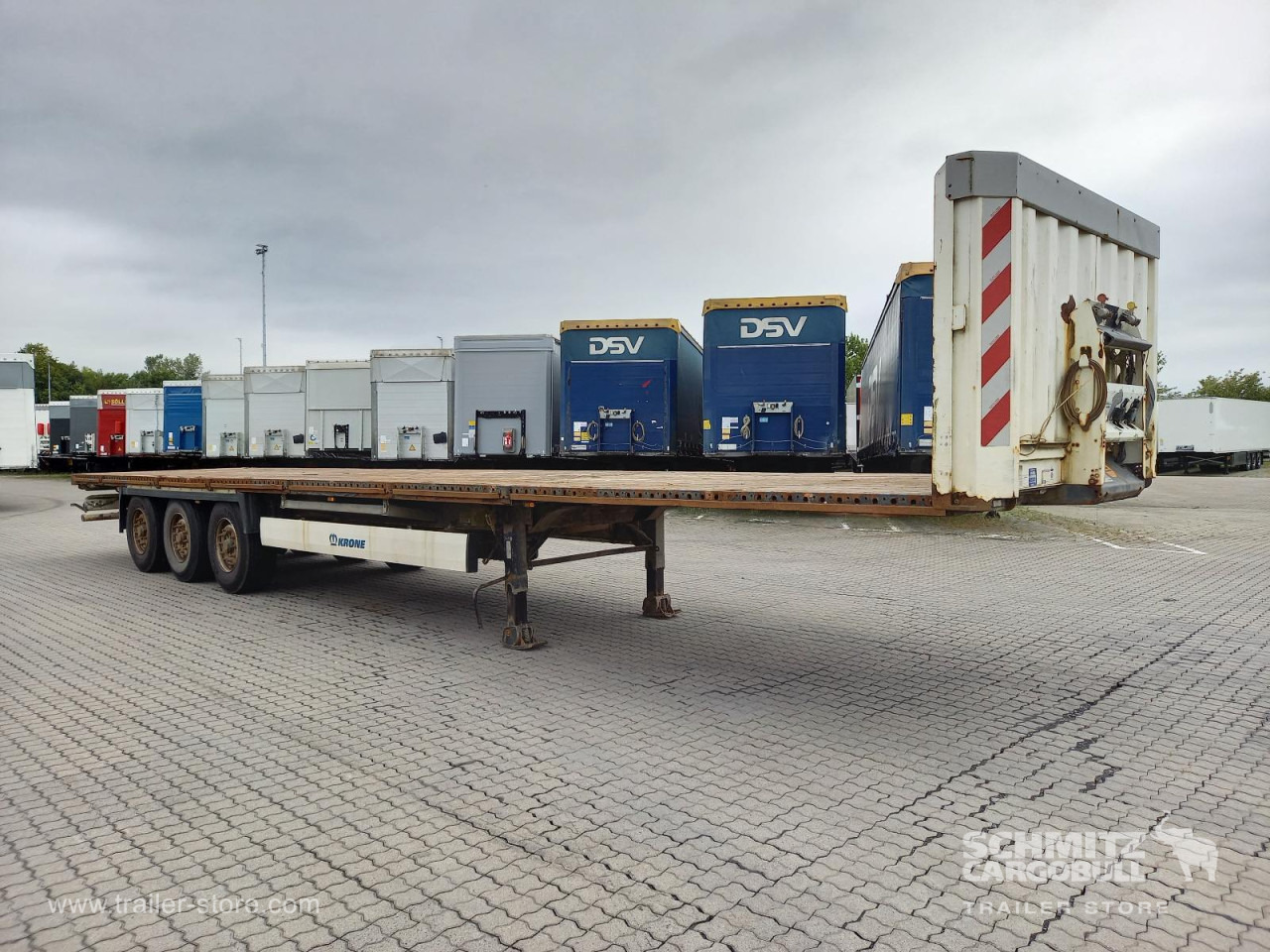 KRONE Auflieger Plateau Standard - Plato poluprikolica: slika 1 KRONE Auflieger Plateau Standard - Plato poluprikolica: slika 1