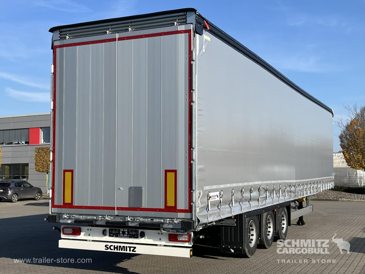 SCHMITZ Auflieger Curtainsider Mega - Poluprikolica sa ceradom: slika 3 SCHMITZ Auflieger Curtainsider Mega - Poluprikolica sa ceradom: slika 3