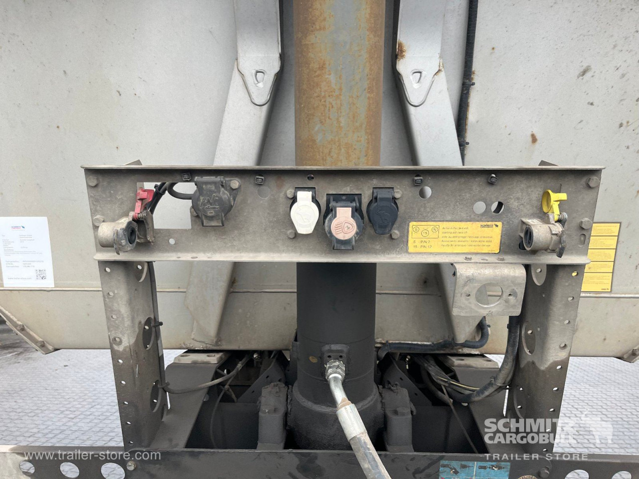 SCHMITZ Auflieger Kipper Stahlrundmulde 25m³ - Poluprikolica istovarivača: slika 5 SCHMITZ Auflieger Kipper Stahlrundmulde 25m³ - Poluprikolica istovarivača: slika 5