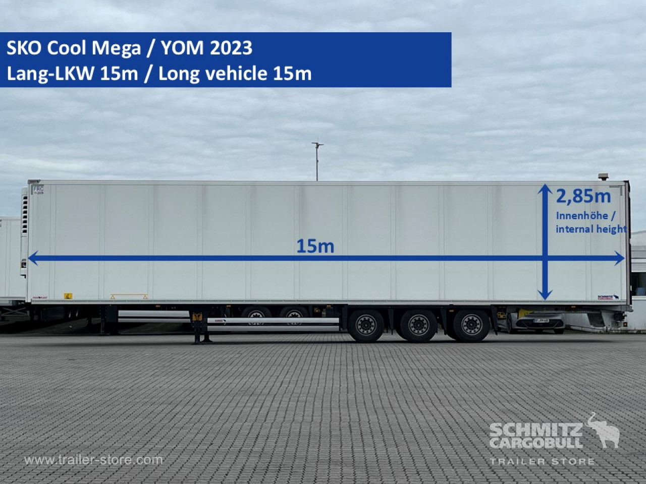 SCHMITZ Auflieger Tiefkühler Mega - Izotermička poluprikolica: slika 1 SCHMITZ Auflieger Tiefkühler Mega - Izotermička poluprikolica: slika 1