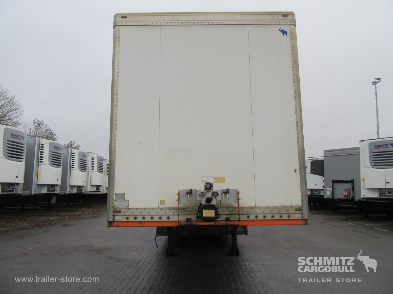 SCHMITZ Auflieger Trockenfrachtkoffer Faltwand - Poluprikolica sa zatvorenim sandukom: slika 4 SCHMITZ Auflieger Trockenfrachtkoffer Faltwand - Poluprikolica sa zatvorenim sandukom: slika 4