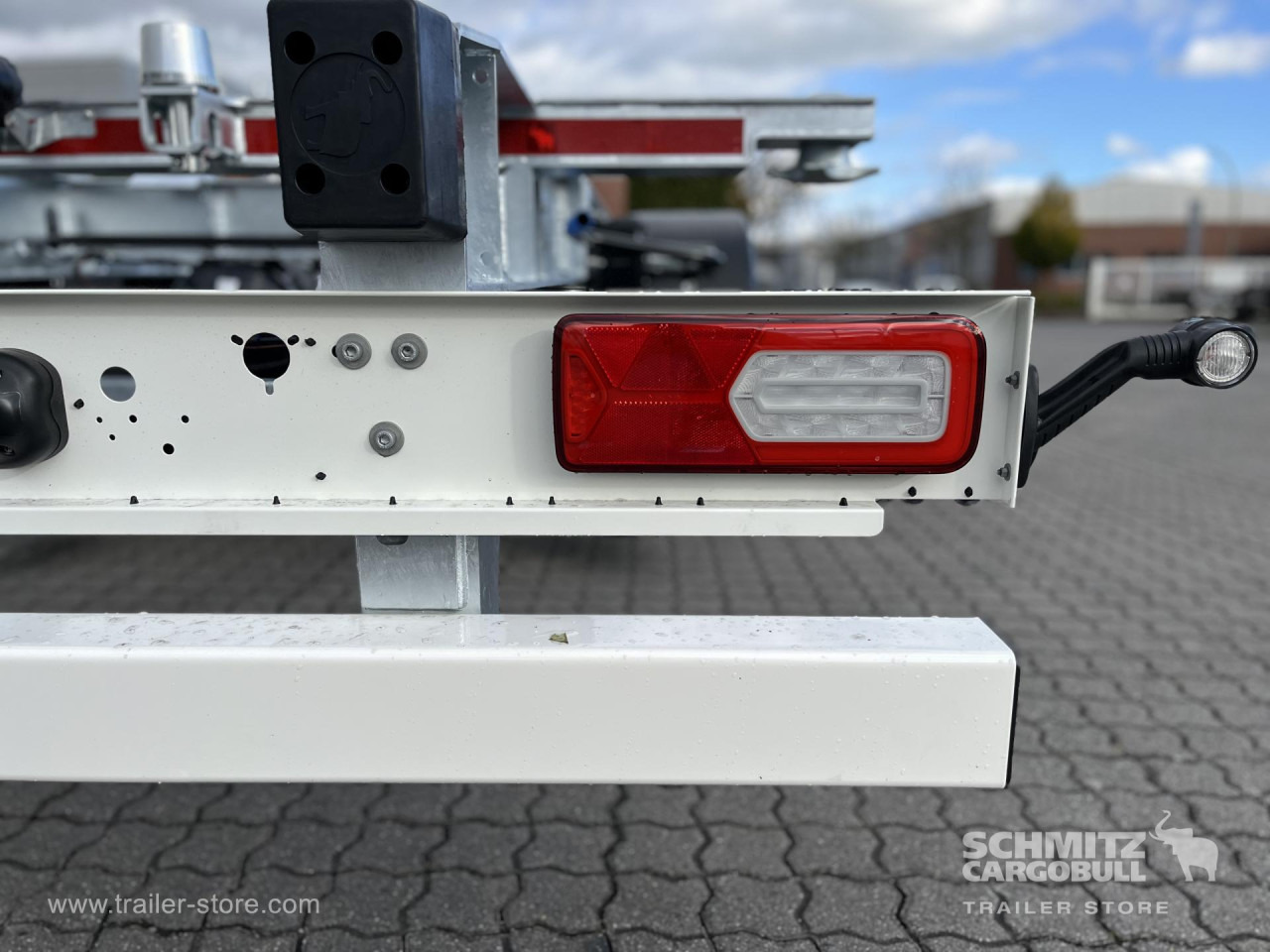 Novu Prikolica za prevoz kontejnera/ Prikolica sa promenjivim sandukom SCHMITZ Zentralachsanhänger Wechselfahrgestell: slika 7