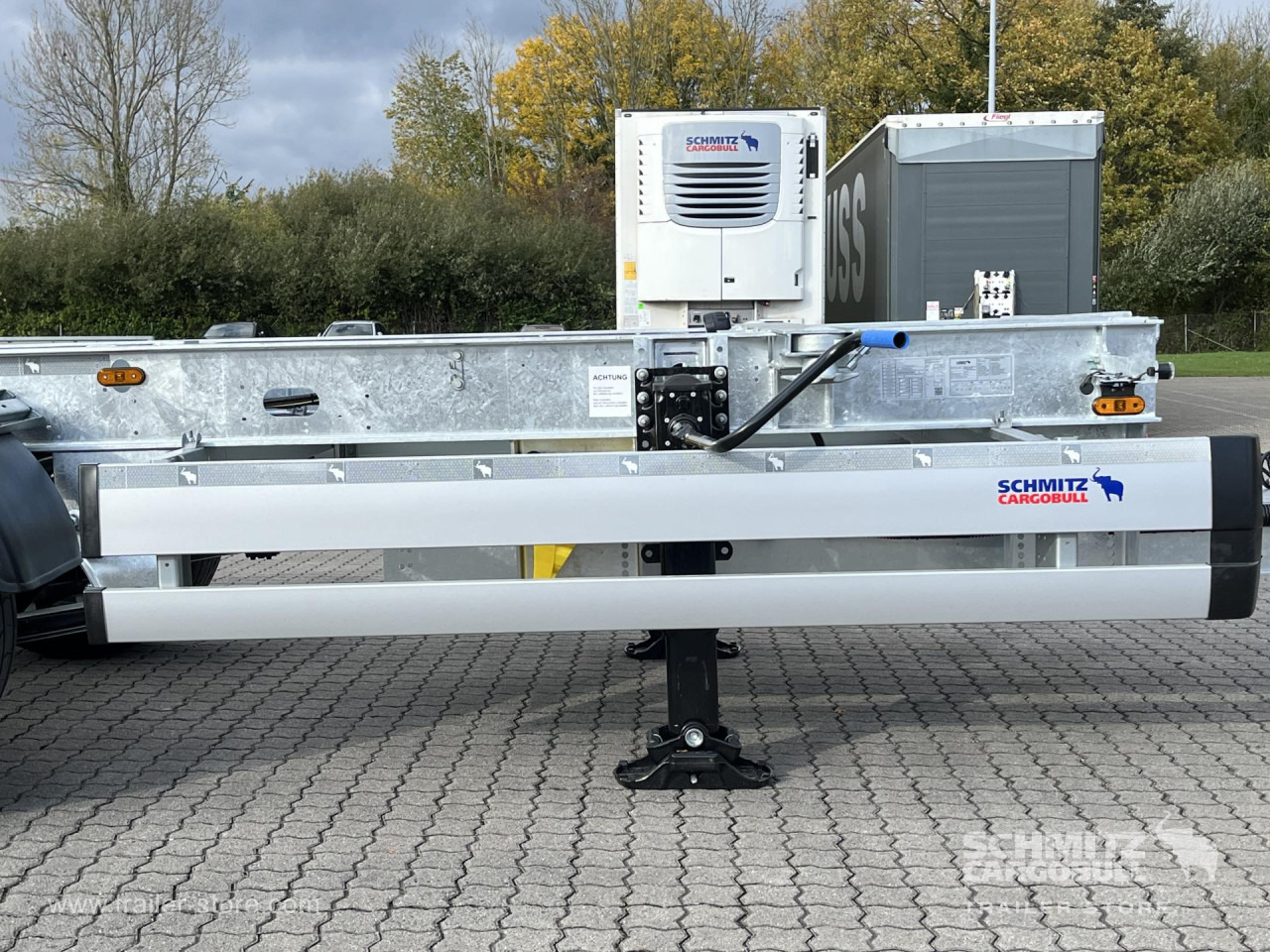 Novu Prikolica za prevoz kontejnera/ Prikolica sa promenjivim sandukom SCHMITZ Zentralachsanhänger Wechselfahrgestell: slika 13