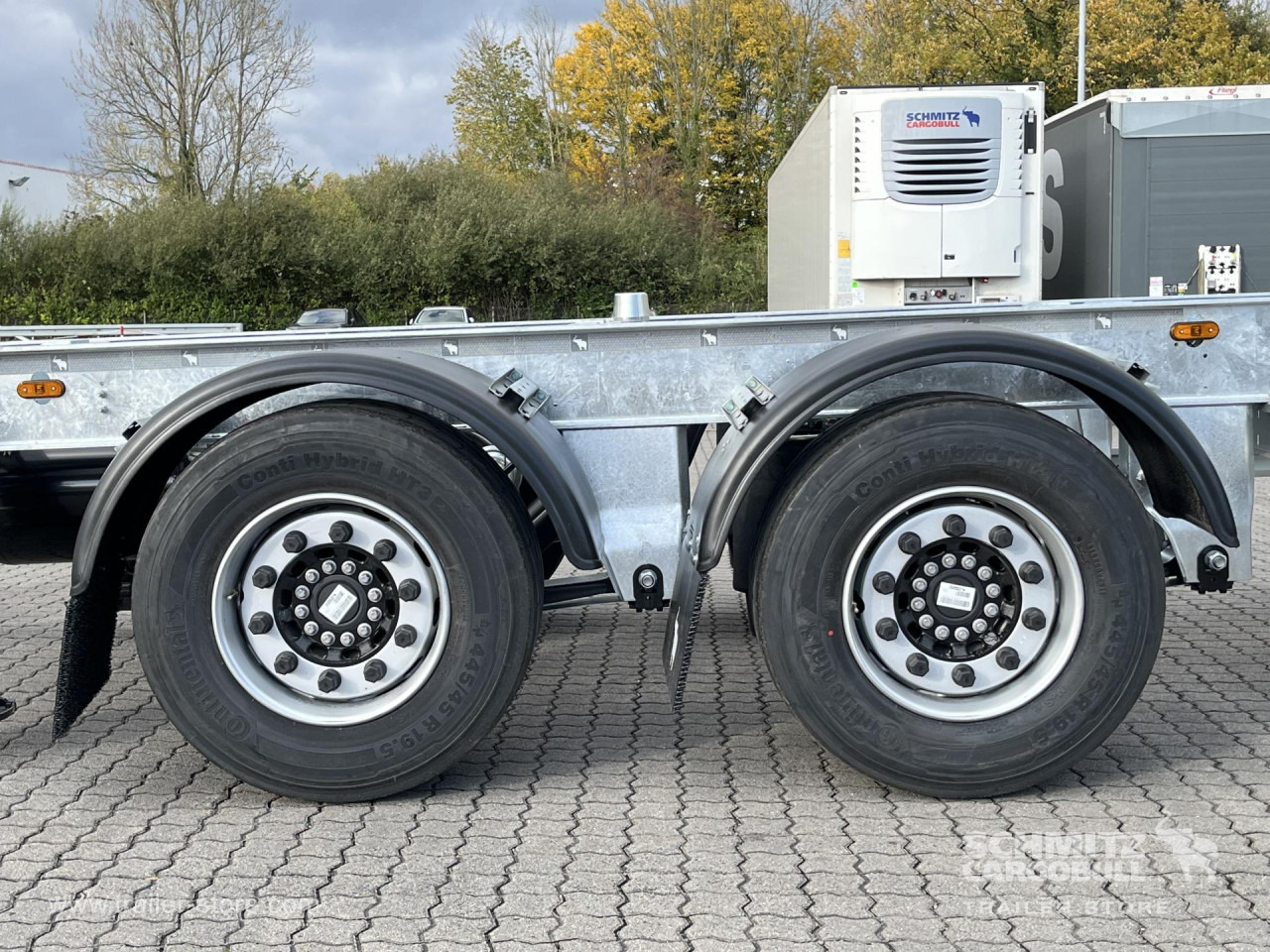 Novu Prikolica za prevoz kontejnera/ Prikolica sa promenjivim sandukom SCHMITZ Zentralachsanhänger Wechselfahrgestell: slika 14
