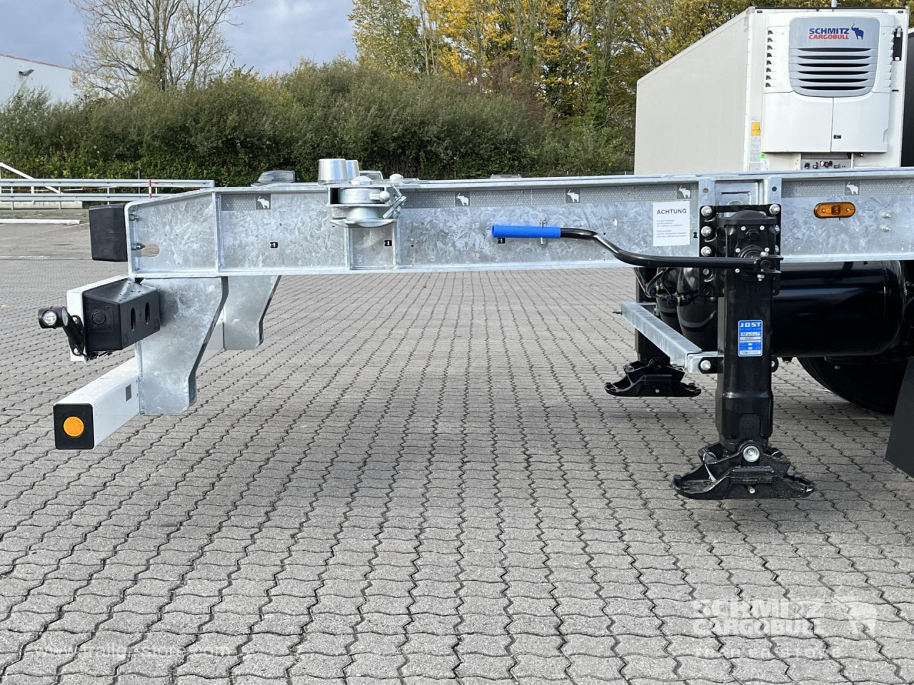 Novu Prikolica za prevoz kontejnera/ Prikolica sa promenjivim sandukom SCHMITZ Zentralachsanhänger Wechselfahrgestell: slika 15