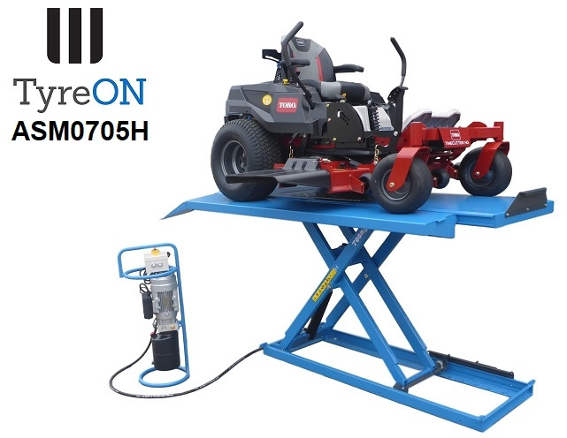 ASM0705H quad bike lift - 1.30 meter wide table and ramp - Гаражна опрема: slika 1 ASM0705H quad bike lift - 1.30 meter wide table and ramp - Гаражна опрема: slika 1