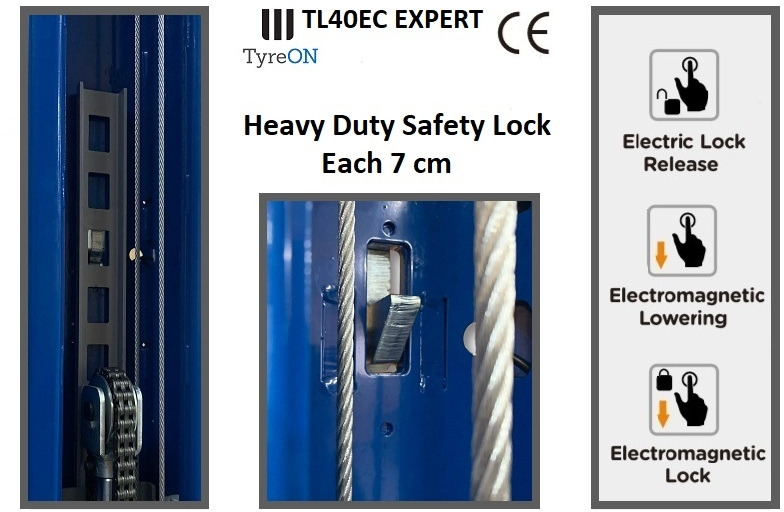 TL40EC EXPERT 2 post asymmetric lift - clear floor - Гаражна опрема: slika 3 TL40EC EXPERT 2 post asymmetric lift - clear floor - Гаражна опрема: slika 3