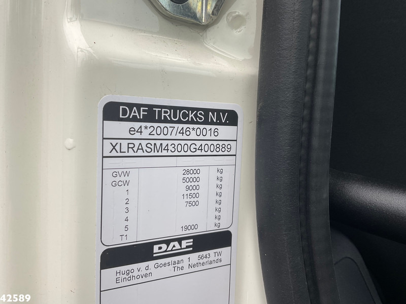 Kamion sa hidrauličnom kukom, Kamion sa dizalicom DAF FAN CF 430 HMF 23 Tonmeter laadkraan: slika 18