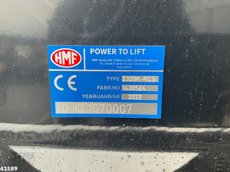 Kamion sa hidrauličnom kukom, Kamion sa dizalicom DAF FAN CF 430 HMF 23 Tonmeter laadkraan: slika 16