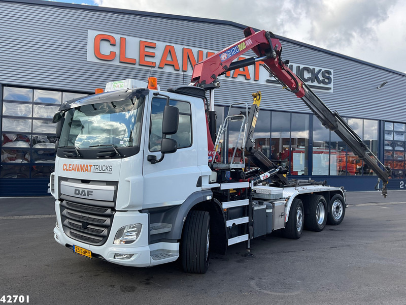 DAF FAQ CF 400 8x2 Euro 6 HMF 21 Tonmeter laadkraan - Kamion sa hidrauličnom kukom, Kamion sa dizalicom: slika 1 DAF FAQ CF 400 8x2 Euro 6 HMF 21 Tonmeter laadkraan - Kamion sa hidrauličnom kukom, Kamion sa dizalicom: slika 1