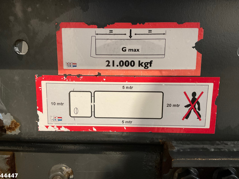 Kamion sa hidrauličnom kukom DAF FAS CF 400 Euro 6 VDL 21 Ton haakarmsysteem: slika 20