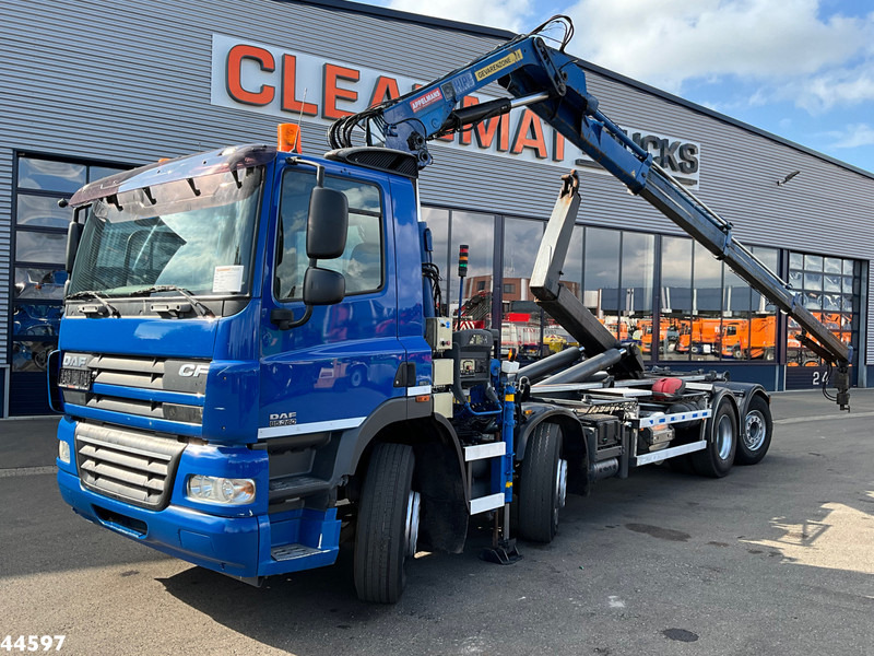 DAF FAX 85 CF 360 8x2 Euro 5 Hiab 16 Tonmeter laadkraan - Kamion sa hidrauličnom kukom, Kamion sa dizalicom: slika 1 DAF FAX 85 CF 360 8x2 Euro 5 Hiab 16 Tonmeter laadkraan - Kamion sa hidrauličnom kukom, Kamion sa dizalicom: slika 1
