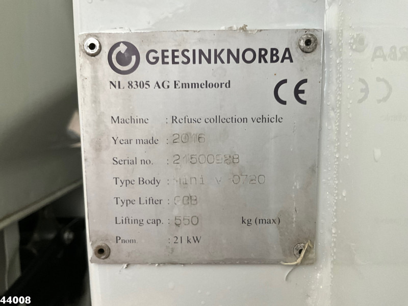 Kamion za smeće FUSO Canter 9C18 Geesink 7m³: slika 18