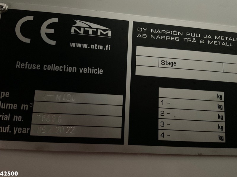 Kamion za smeće FUSO Canter Duonic 7C15 NTM 5m³: slika 12