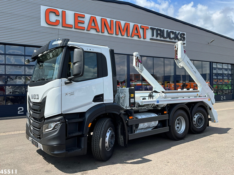 Iveco X-WAY AD280X42Y Retarder Meiller 16 ton portaalarmsysteem NEW and UNUSED! - Kamion za utovaranje kontejnera: slika 1 Iveco X-WAY AD280X42Y Retarder Meiller 16 ton portaalarmsysteem NEW and UNUSED! - Kamion za utovaranje kontejnera: slika 1