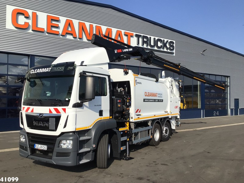 MAN TGS 26.360 Hiab 23 ton/meter laadkraan - Kamion za smeće: slika 1 MAN TGS 26.360 Hiab 23 ton/meter laadkraan - Kamion za smeće: slika 1