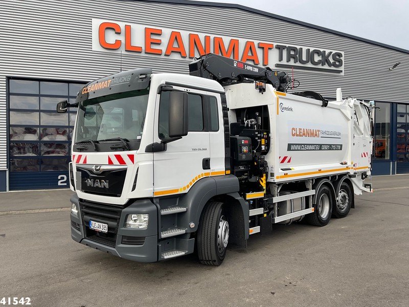 MAN TGS 26.360 Hiab 23 ton/meter laadkraan - Kamion za smeće: slika 1 MAN TGS 26.360 Hiab 23 ton/meter laadkraan - Kamion za smeće: slika 1