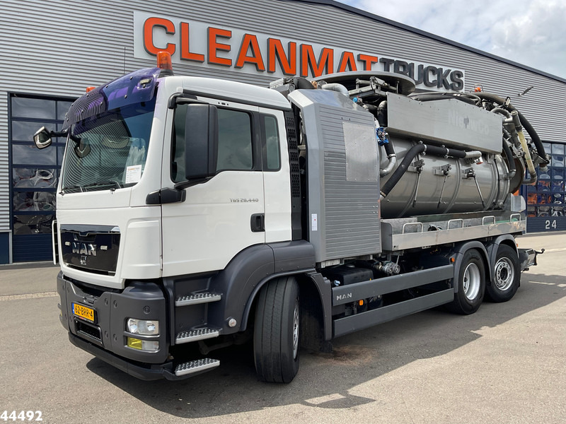 MAN TGS 28.440 FFG Flensburger 12,5m³ Saug/Spul combi Waterrecycling - Vakuumska cisterna: slika 2 MAN TGS 28.440 FFG Flensburger 12,5m³ Saug/Spul combi Waterrecycling - Vakuumska cisterna: slika 2